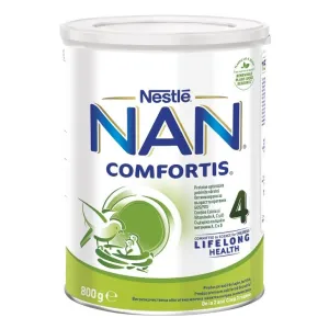 Nan Comfortis 4, lapte pentru copii de varsta mica, de la 2 ani, Cutie x 800 grame, Nestle