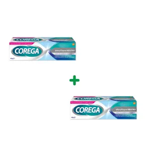 Pachet Corega Ultra Fixare Original, 40g, duo pack, Haleon Romania
