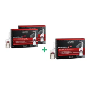 Pachet Dercos Aminexil Clinical 5 barbati, 21 fiole, 6 ml, Vichy