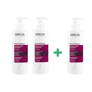 Pachet Dercos densi-solutions sampon, 250 ml, Vichy