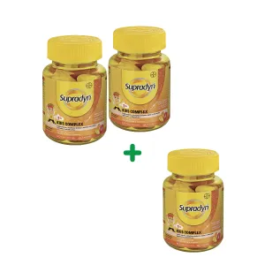 Pachet Supradyn Kids Complex, 60 drajeuri masticabile, Bayer